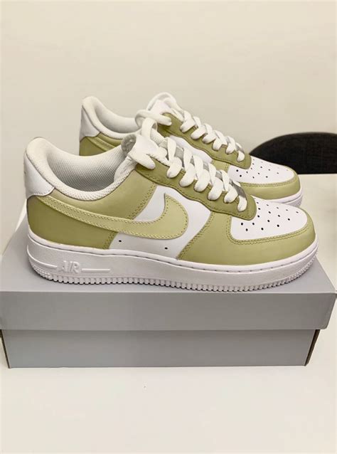 nike air force 1 sage groen|air force 1 olive green.